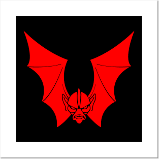 Evil Horde Bat Posters and Art